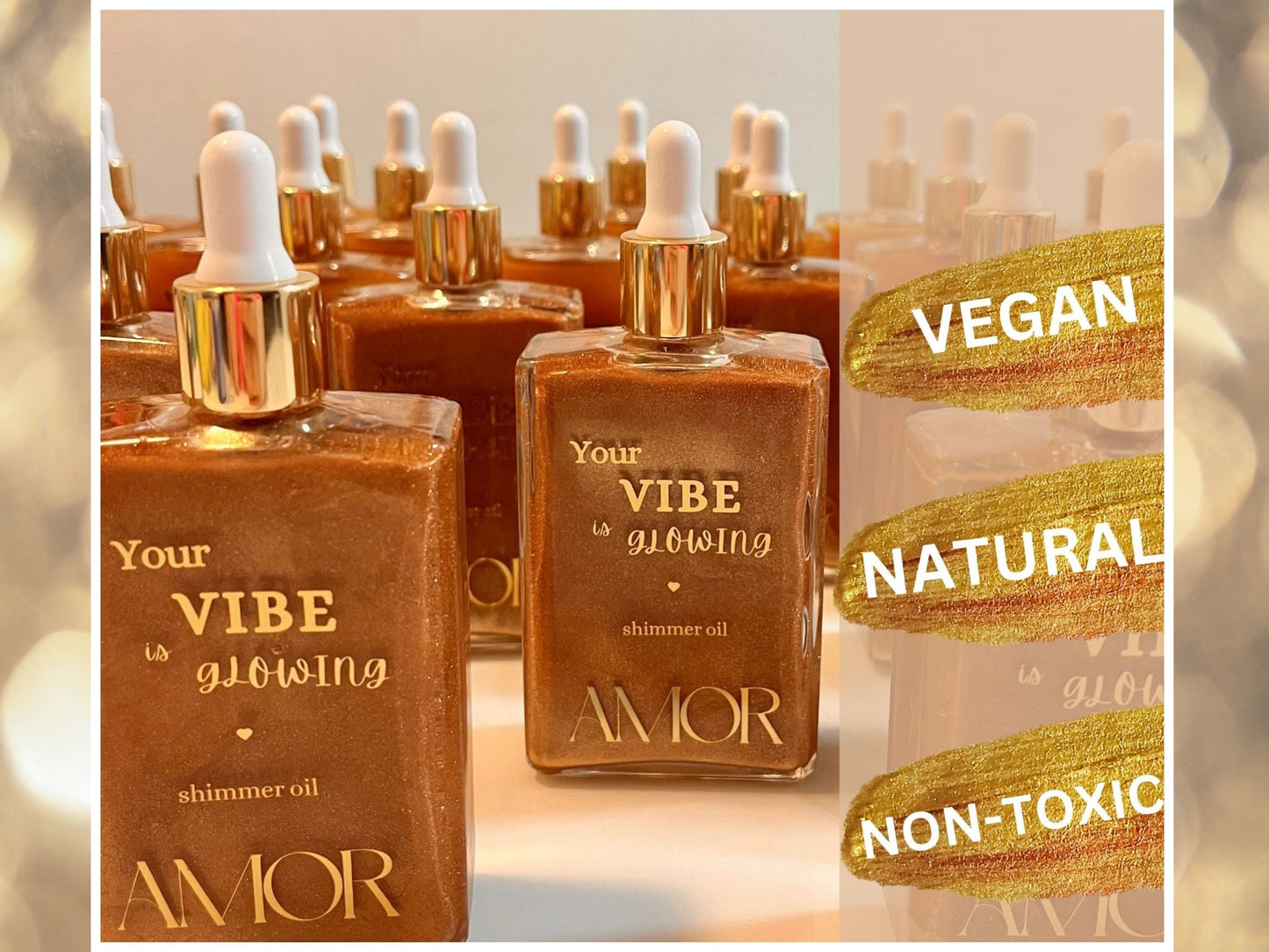 Shimmer Body Oil • Bronze Glow