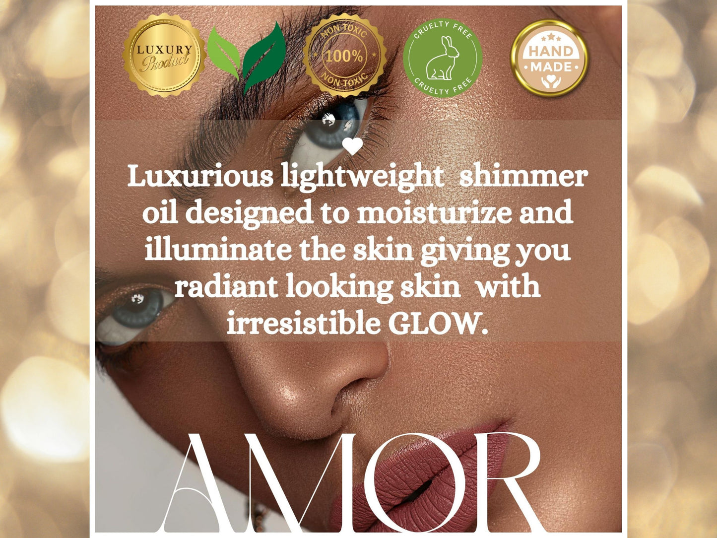 Shimmer Body Oil • Bronze Glow