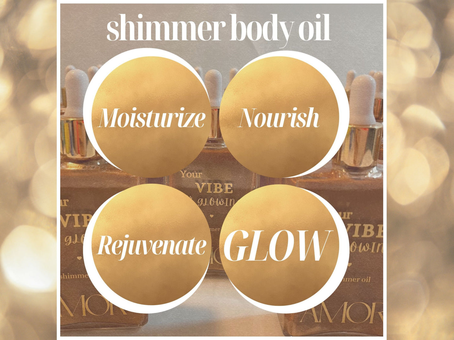 Shimmer Body Oil • Bronze Glow